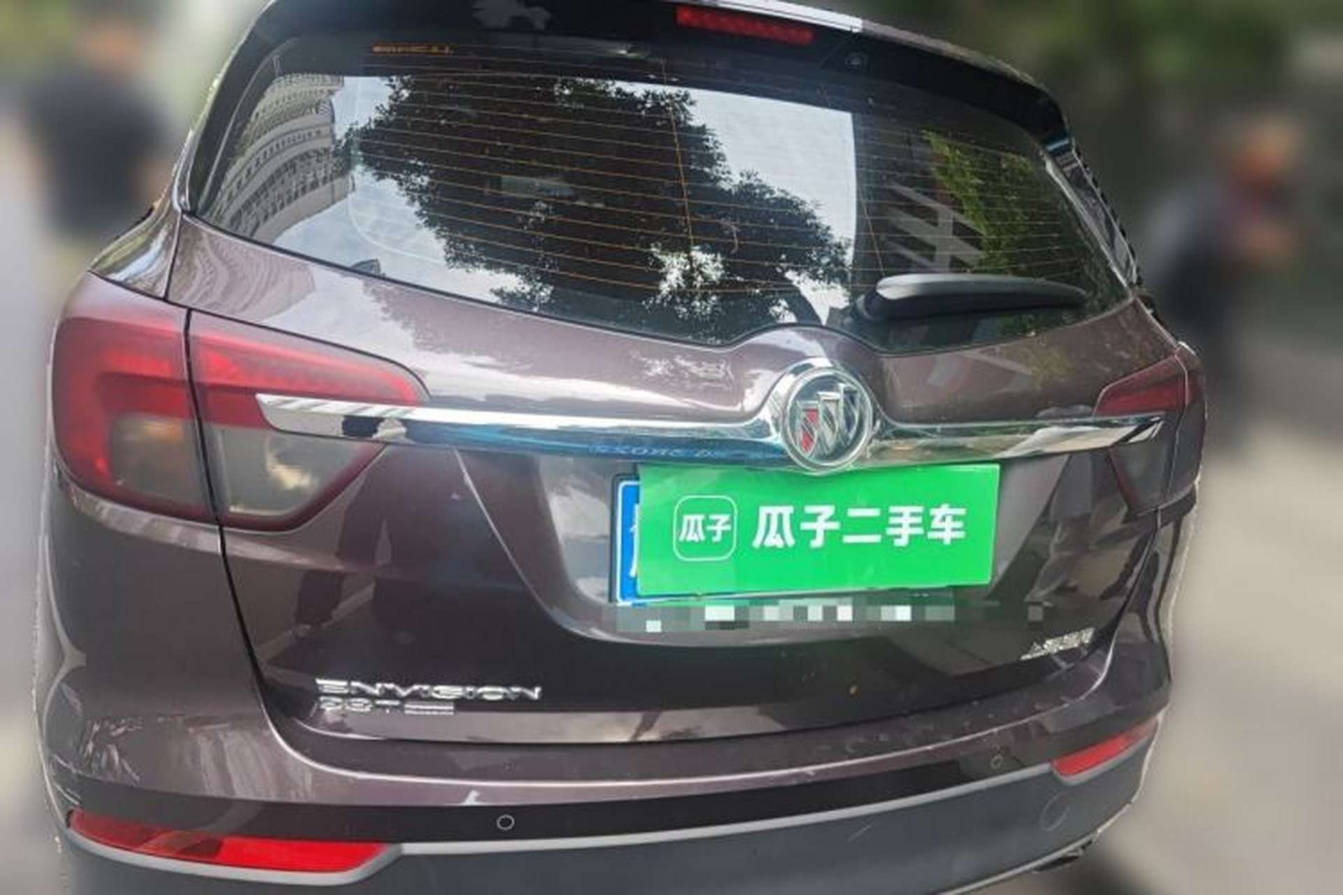 Used Buick Envision 2014 28T Four-Wheel Drive Elite Model Rear