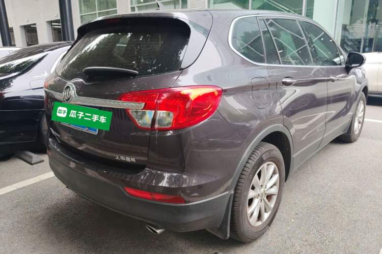 Used Buick Envision 2014 28T Four-Wheel Drive Elite Model Rear Right 45 Deg