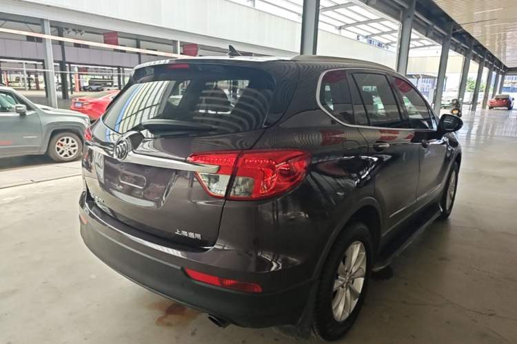 Used Buick Envision 2014 28T Four-Wheel Drive Luxury Model Rear Right 45 Deg