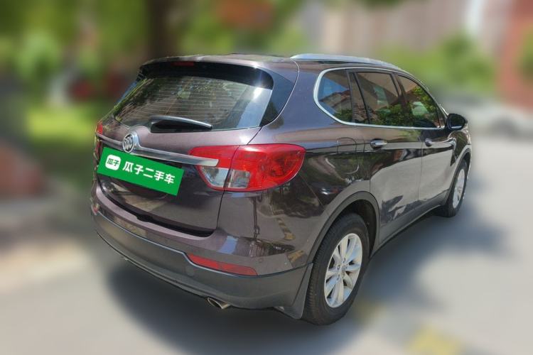 Used Buick Envision 2014 28T Four-Wheel Drive Elite Model Rear Right 45 Deg