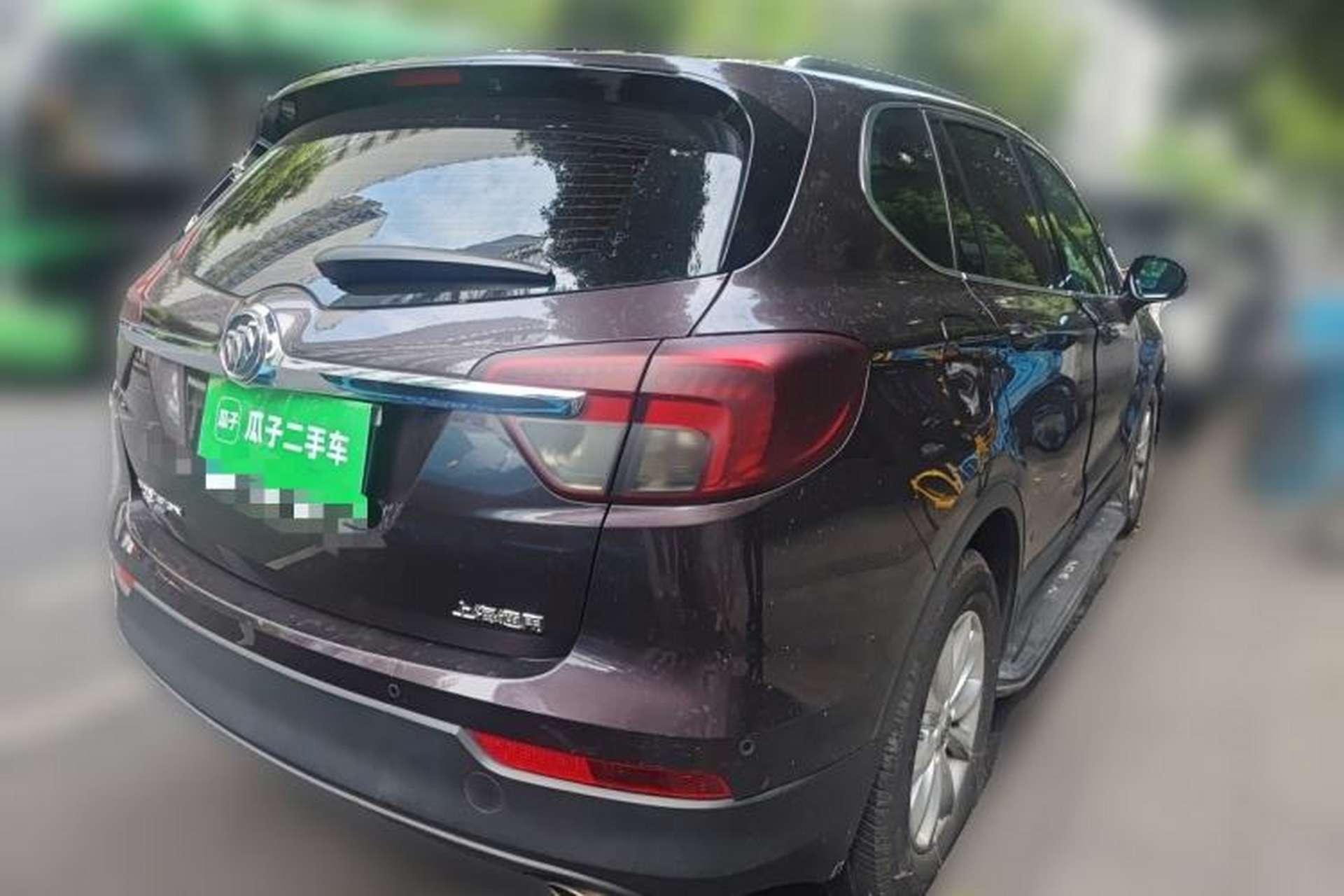 Used Buick Envision 2014 28T Four-Wheel Drive Elite Model Rear Right 45 Deg