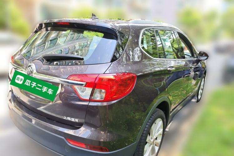 Used Buick Envision 2014 28T Four-Wheel Drive Elite Model Rear Right 45 Deg