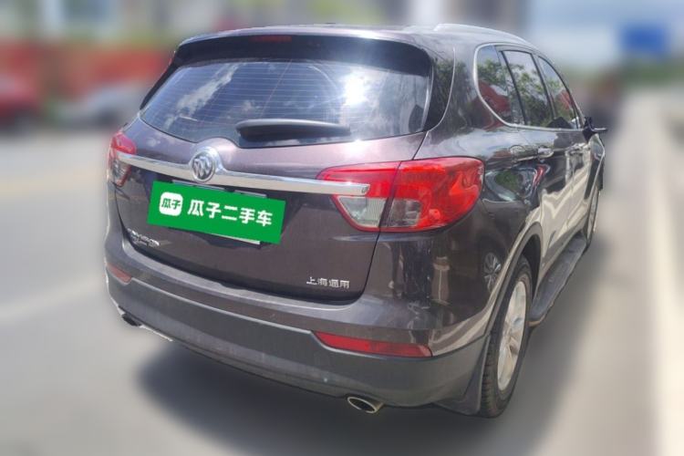 Used Buick Envision 2014 28T Four-Wheel Drive Luxury Model Rear Right 45 Deg