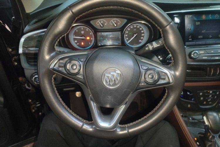 Used Buick Envision 2014 28T Four-Wheel Drive Elite Model Steering Wheel