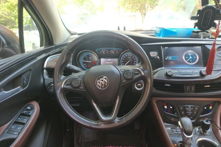 Used Buick Envision 2014 28T Four-Wheel Drive Elite Model Steering Wheel