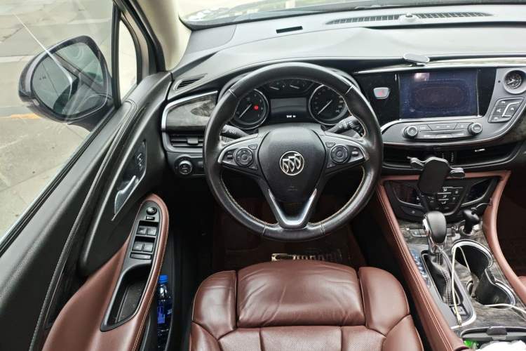 Used Buick Envision 2014 28T Four-Wheel Drive Luxury Model Steering Wheel