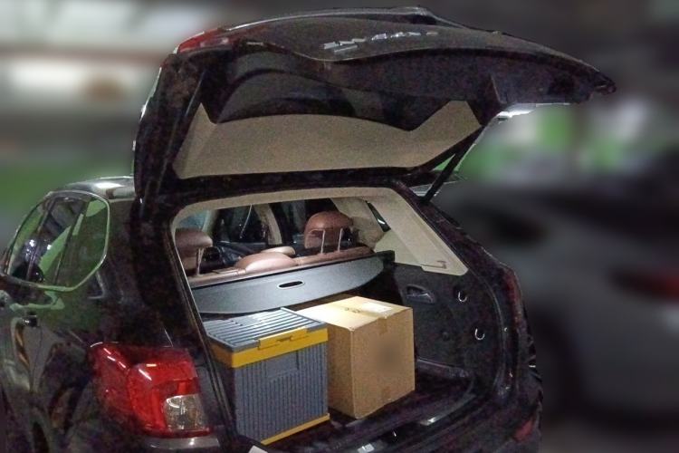 Used Buick Envision 2014 28T Four-Wheel Drive Elite Model Trunk