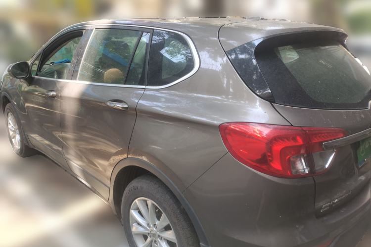 Used Buick Envision 2014 28T Four-Wheel Drive Elite Model Rear Left 45 Deg