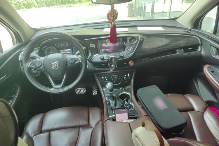 Used Buick Envision 2014 28T Four-Wheel Drive Luxury Model Center Console