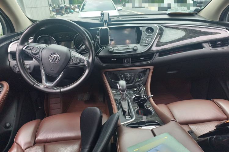 Used Buick Envision 2014 28T Four-Wheel Drive Luxury Model Center Console