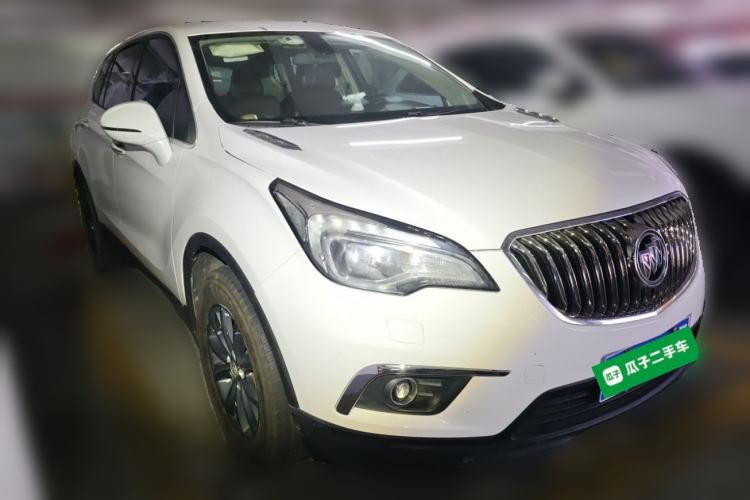 Used Buick Envision 2014 28T Four-Wheel Drive Elite Model Front Right 45 Deg