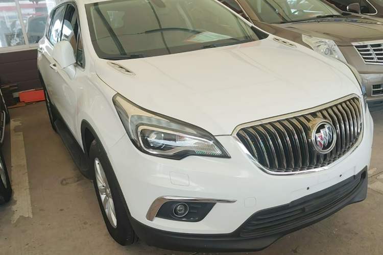 Used Buick Envision 2014 28T Four-Wheel Drive Elite Model Front Right 45 Deg