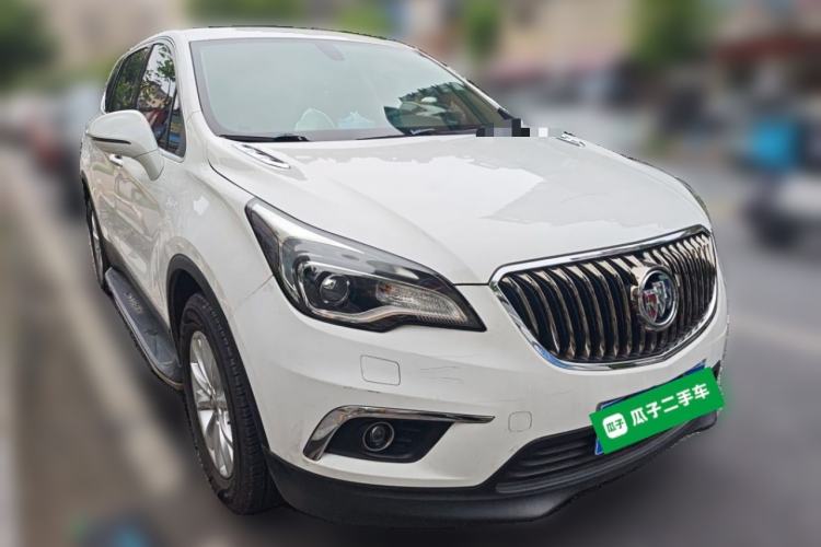 Used Buick Envision 2014 28T Four-Wheel Drive Elite Model Front Right 45 Deg