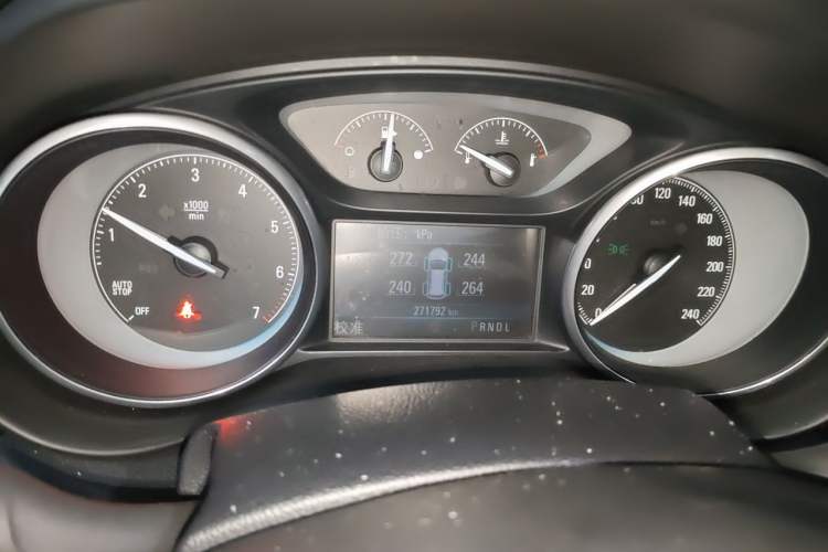 Used Buick Envision 2014 28T Four-Wheel Drive Elite Model Instrument Cluster