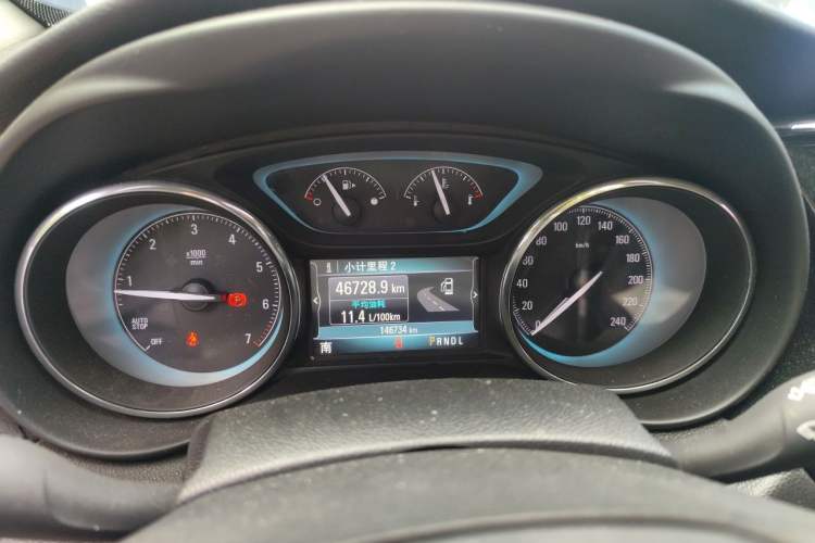 Used Buick Envision 2014 28T Four-Wheel Drive Elite Model Instrument Cluster
