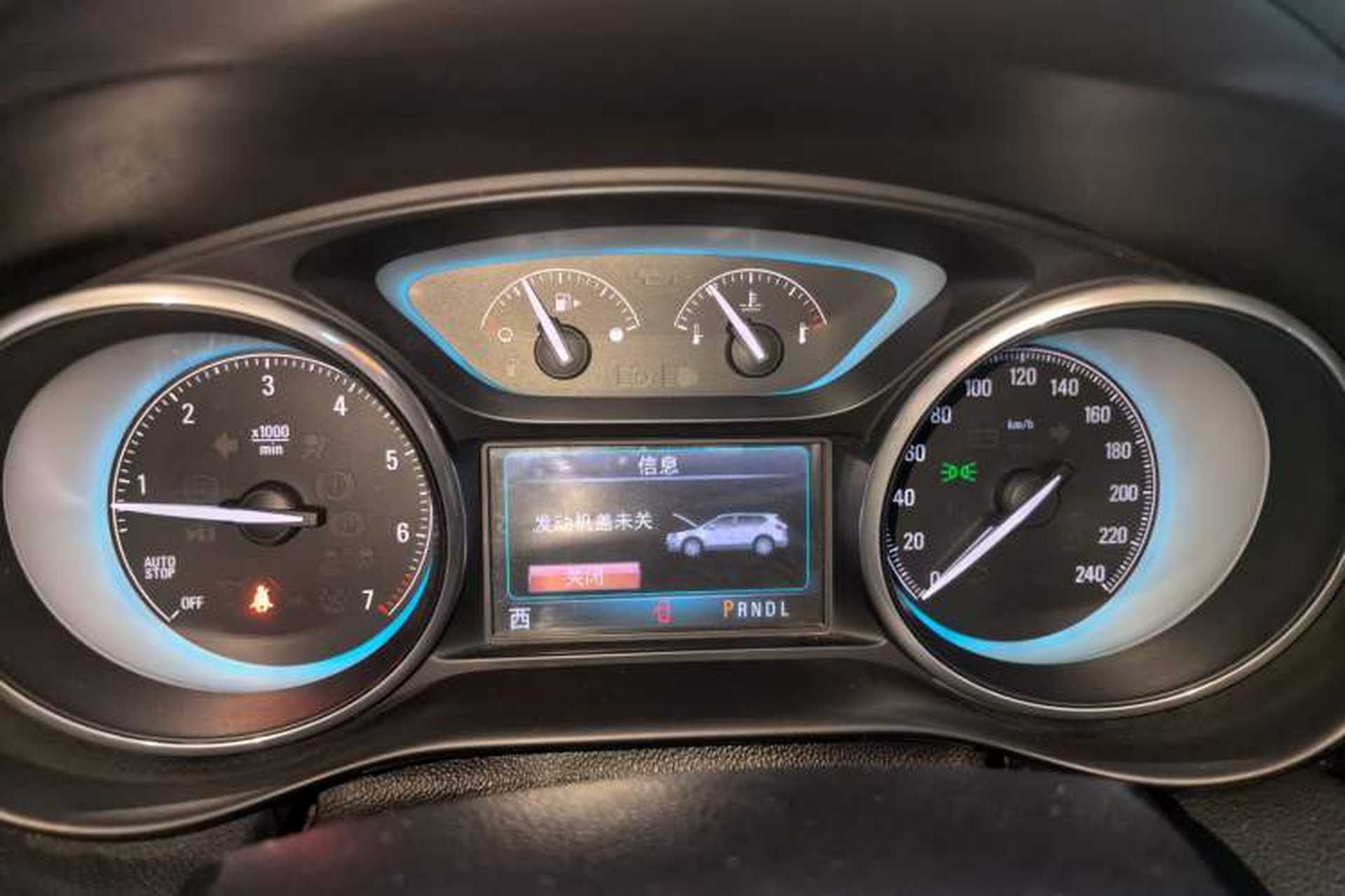 Used Buick Envision 2014 28T Four-Wheel Drive Elite Model Instrument Cluster