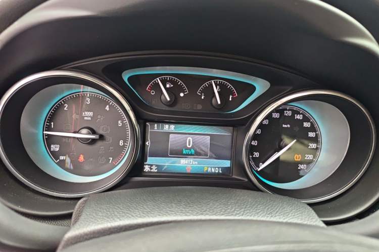 Used Buick Envision 2014 28T Four-Wheel Drive Elite Model Instrument Cluster