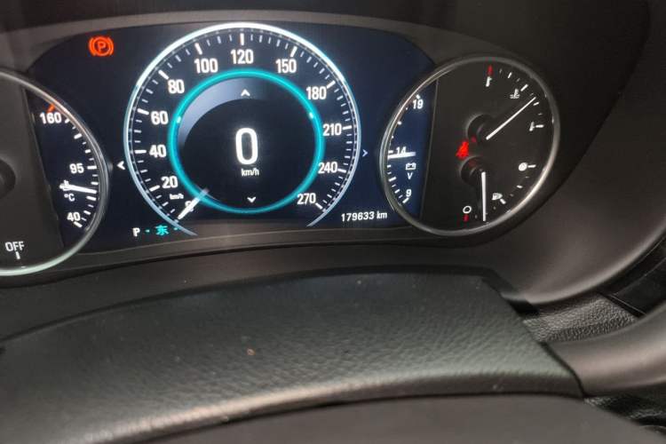 Used Buick Envision 2014 28T Four-Wheel Drive All-Terrain Flagship Edition Odometer Close Up