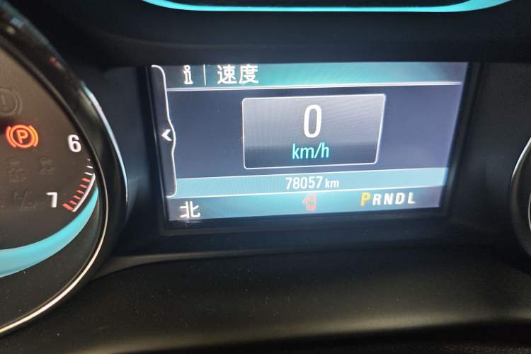 Used Buick Envision 2014 28T Four-Wheel Drive Luxury Model Odometer Close Up