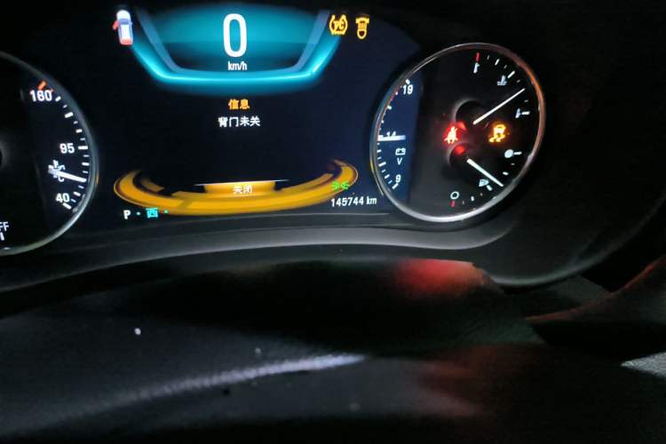 Used Buick Envision 2014 28T Four-Wheel Drive All-Terrain Flagship Edition Odometer Close Up