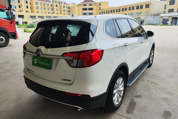 Used Buick Envision 2014 28T Four-Wheel Drive Luxury Model Rear Right 45 Deg