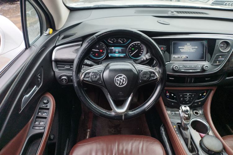Used Buick Envision 2014 28T Four-Wheel Drive Elite Model Steering Wheel