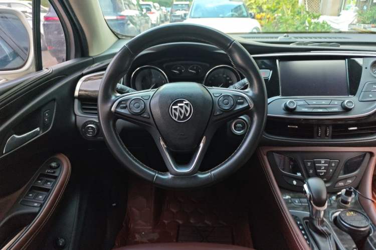 Used Buick Envision 2014 28T Four-Wheel Drive Elite Model Steering Wheel