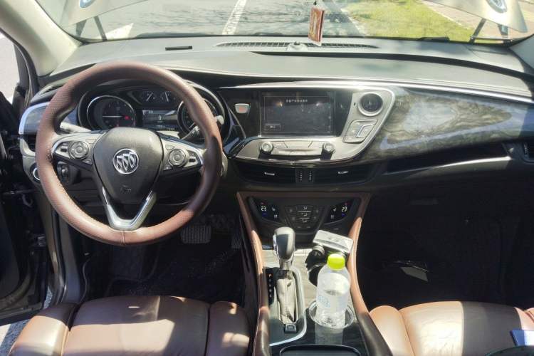 Used Buick Envision 2014 28T Four-Wheel Drive Luxury Model Audio And AC Panel