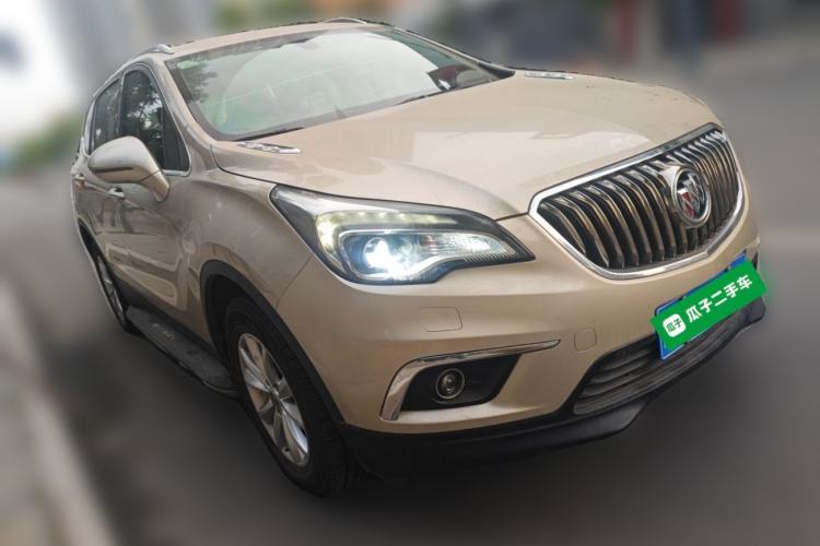 Used Buick Envision 2014 28T Four-Wheel Drive Elite Model Front Right 45 Deg