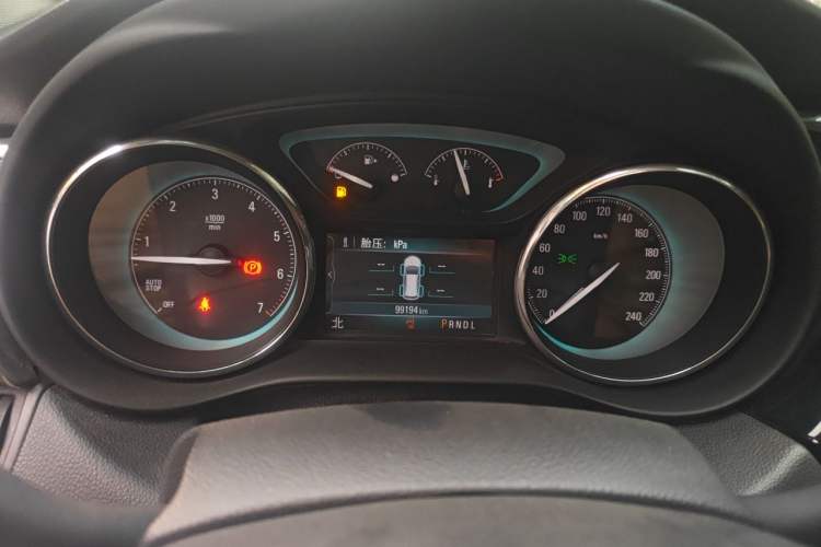 Used Buick Envision 2014 28T Four-Wheel Drive Elite Model Instrument Cluster