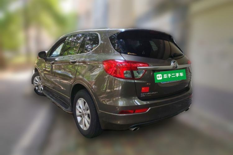 Used Buick Envision 2014 28T Four-Wheel Drive All-Terrain Flagship Edition Rear Left 45 Deg