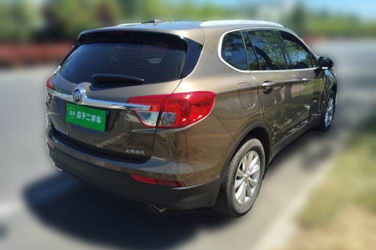 Used Buick Envision 2014 28T Four-Wheel Drive Luxury Model Rear Right 45 Deg