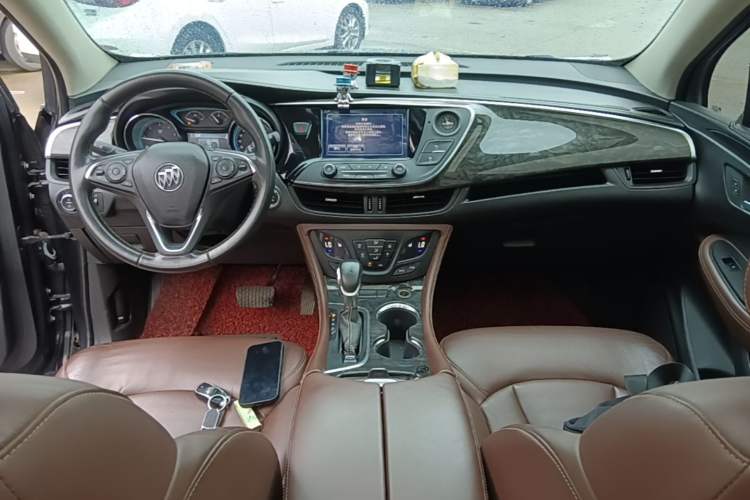 Used Buick Envision 2015 20T Two-Wheel-Drive Elite Model Center Console