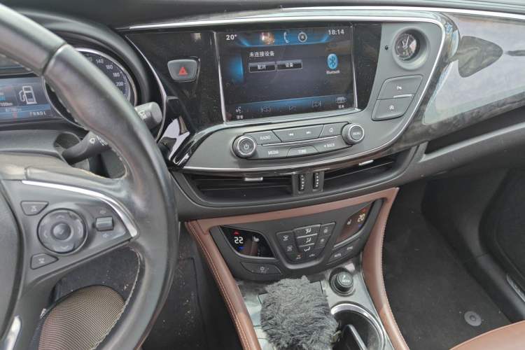 Used Buick Envision 2015 20T Four-Wheel Drive Elite Model Audio And AC Panel
