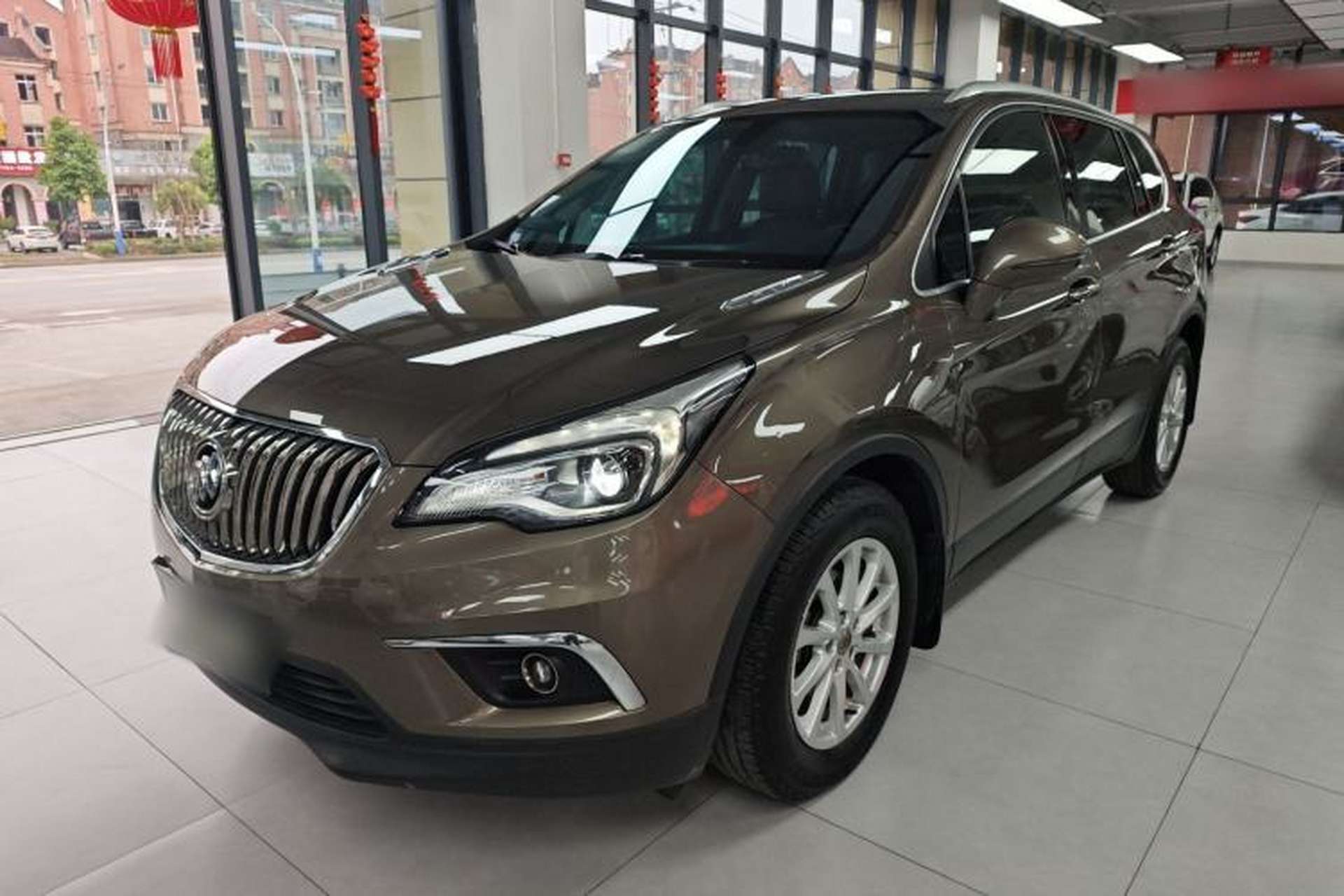 Used Buick Envision 2015 20T Two-Wheel-Drive Elite Model Front Left 45 Deg