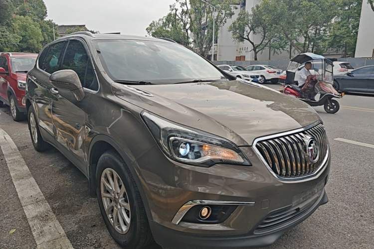 Used Buick Envision 2015 20T Two-Wheel-Drive Elite Model Front Right 45 Deg