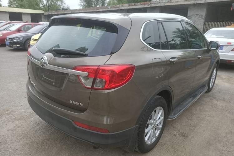 Used Buick Envision 2015 20T Two-Wheel-Drive Elite Model Rear Right 45 Deg