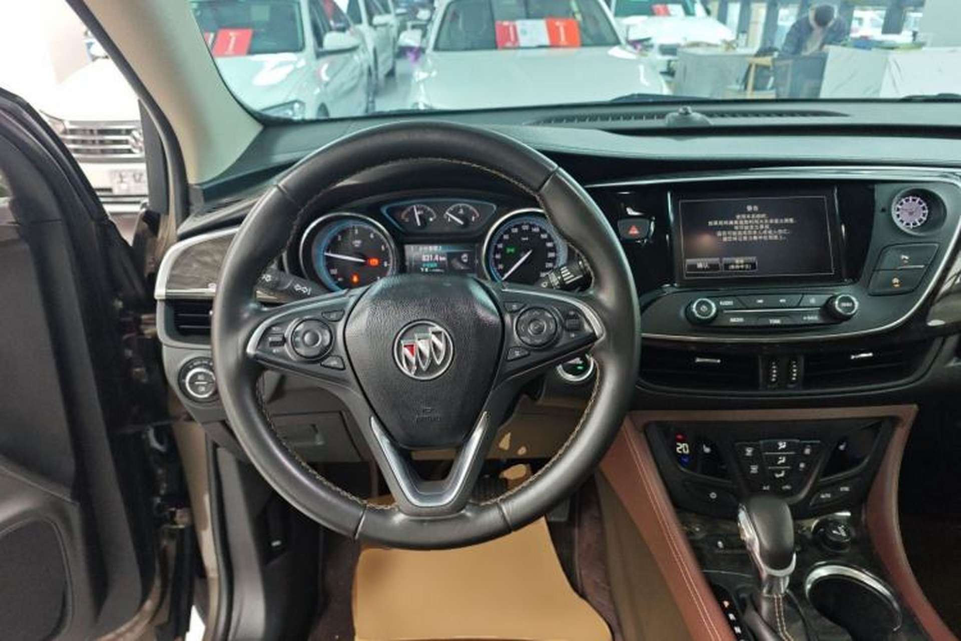 Used Buick Envision 2015 20T Two-Wheel-Drive Elite Model Steering Wheel