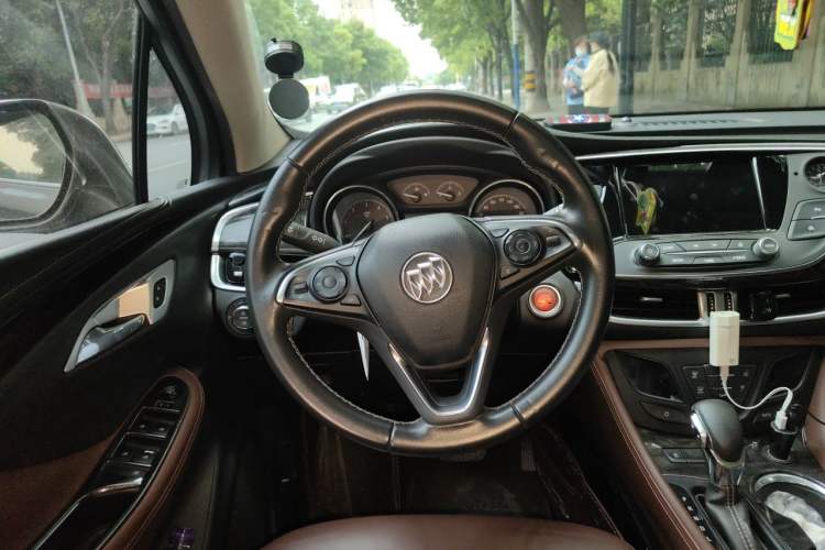 Used Buick Envision 2015 20T Two-Wheel-Drive Elite Model Steering Wheel