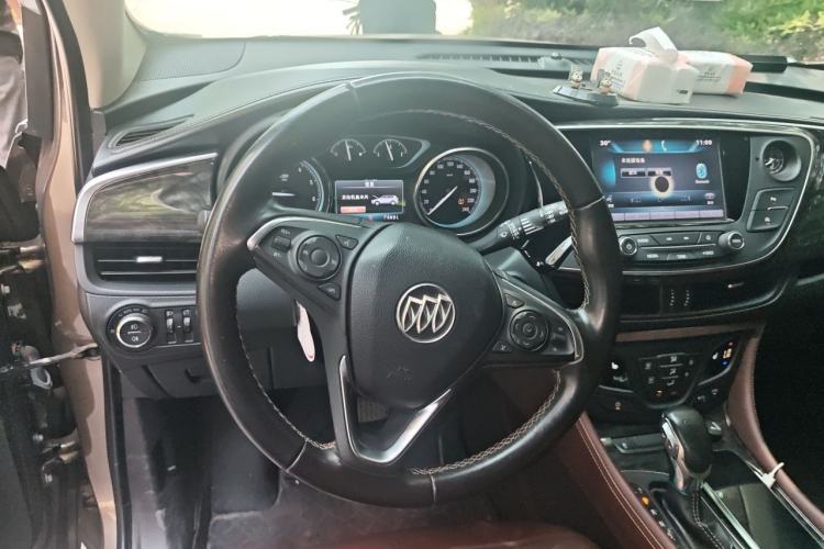 Used Buick Envision 2015 20T Two-Wheel-Drive Elite Model Steering Wheel