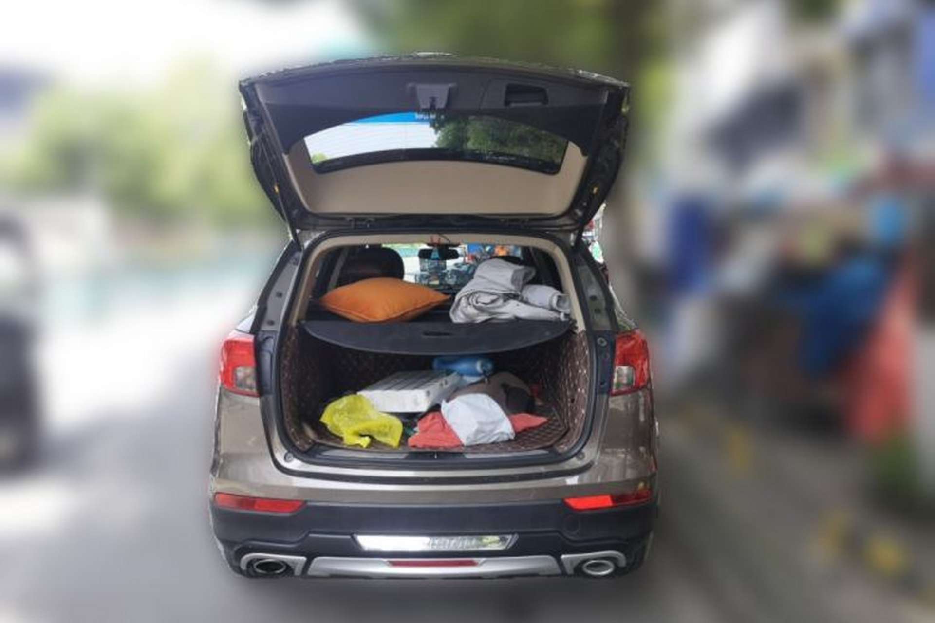 Used Buick Envision 2015 20T Two-Wheel-Drive Elite Model Trunk
