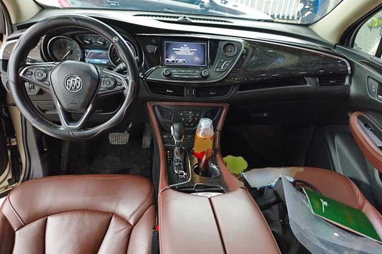 Used Buick Envision 2015 20T Four-Wheel Drive Luxury Model Center Console