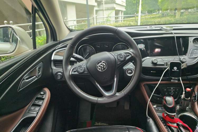 Used Buick Envision 2015 20T Two-Wheel-Drive Elite Model Steering Wheel