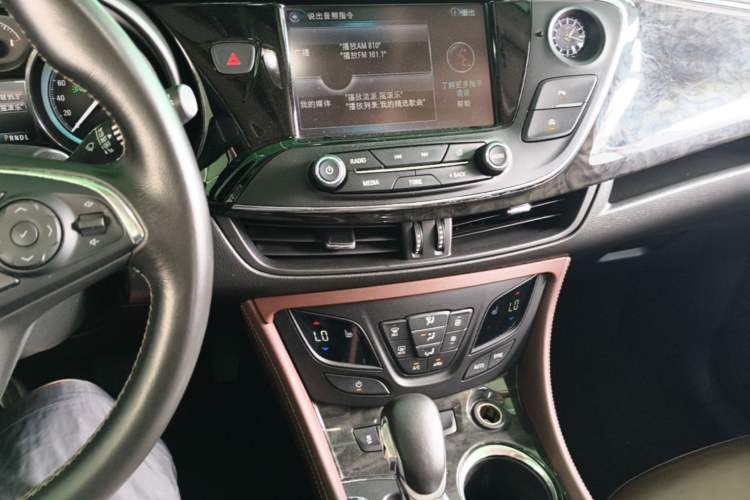 Used Buick Envision 2015 20T Four-Wheel Drive Elite Model Audio And AC Panel