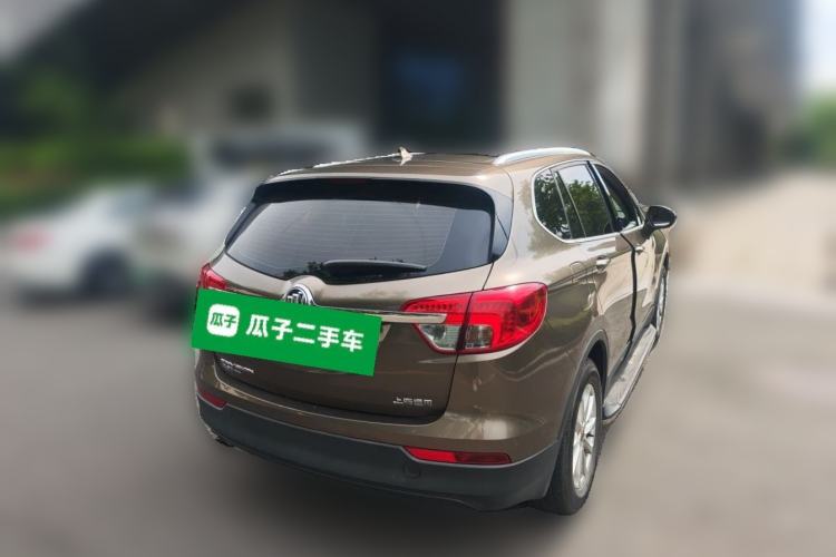 Used Buick Envision 2015 20T Four-Wheel Drive Luxury Model Rear Right 45 Deg