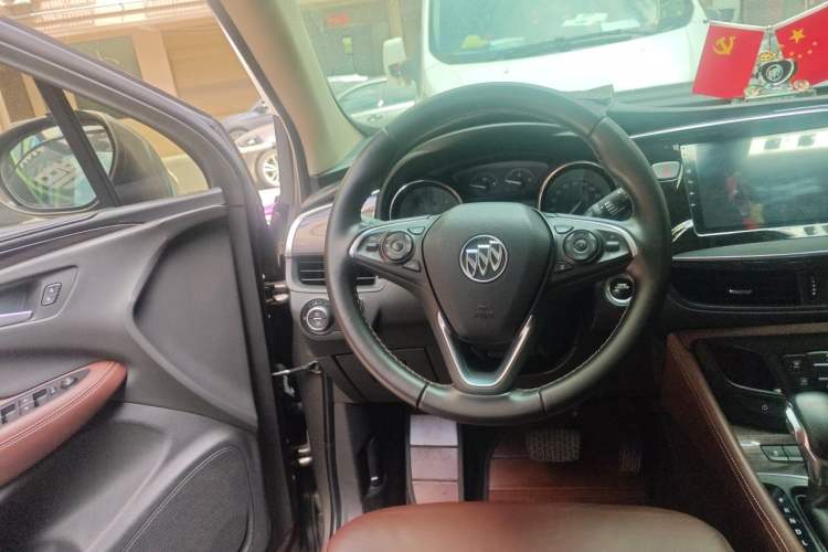 Used Buick Envision 2015 20T Two-Wheel-Drive Elite Model Steering Wheel