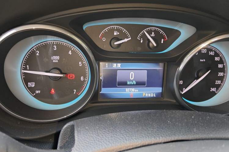 Used Buick Envision 2015 20T Two-Wheel-Drive Elite Model Instrument Cluster