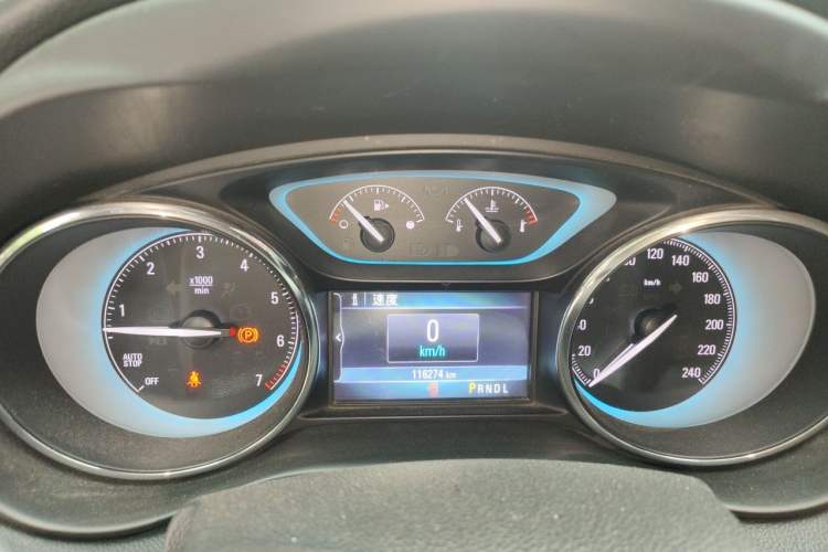 Used Buick Envision 2015 20T Two-Wheel-Drive Elite Model Instrument Cluster