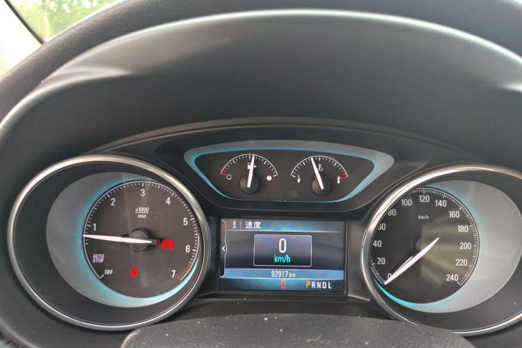 Used Buick Envision 2015 20T Two-Wheel-Drive Elite Model Instrument Cluster