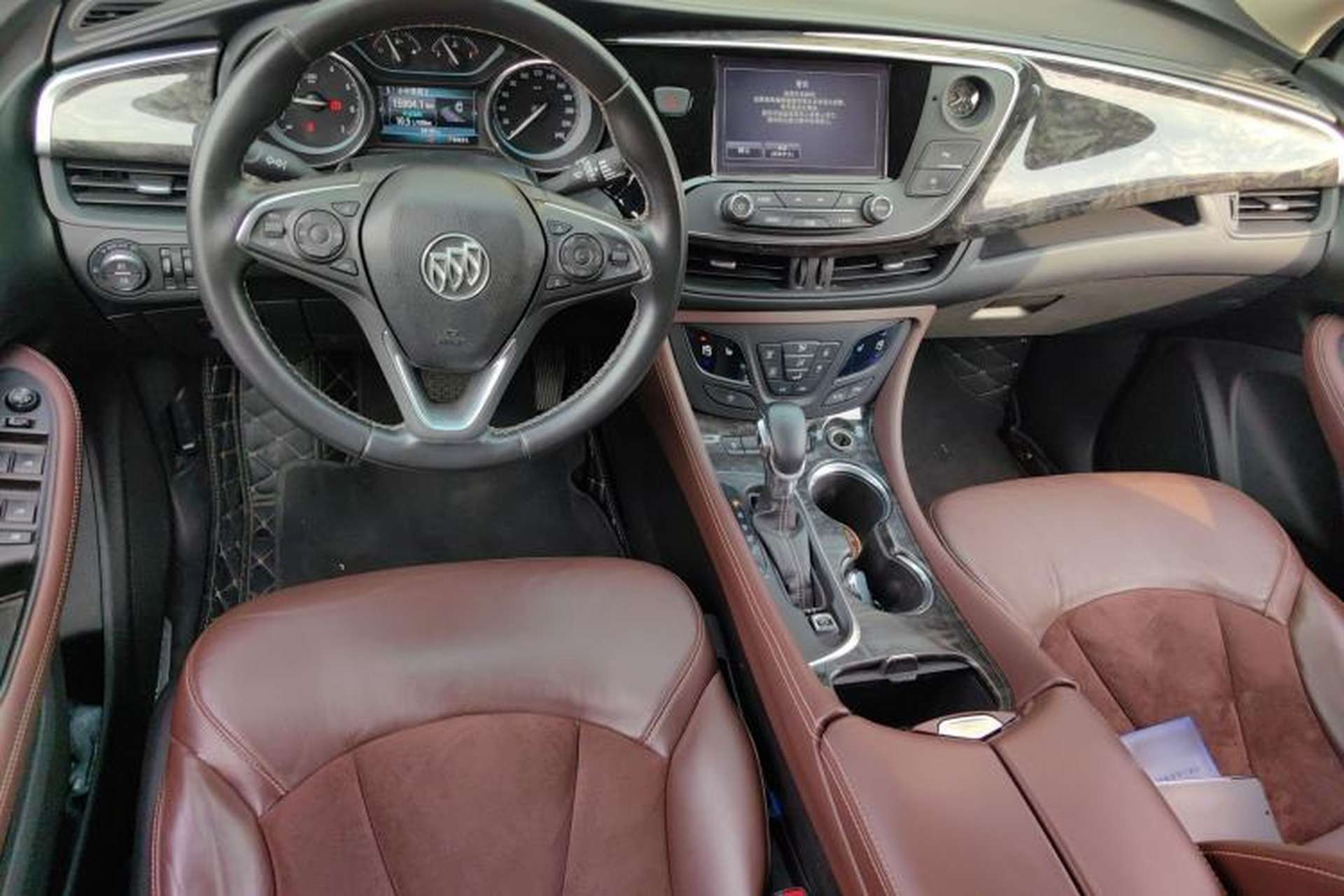 Used Buick Envision 2015 20T Two-Wheel-Drive Elite Model Interior 2